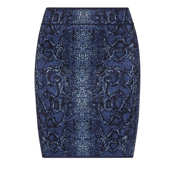 BCBG Snake print Halter top and Skirt NWT - Picture 3 of 4